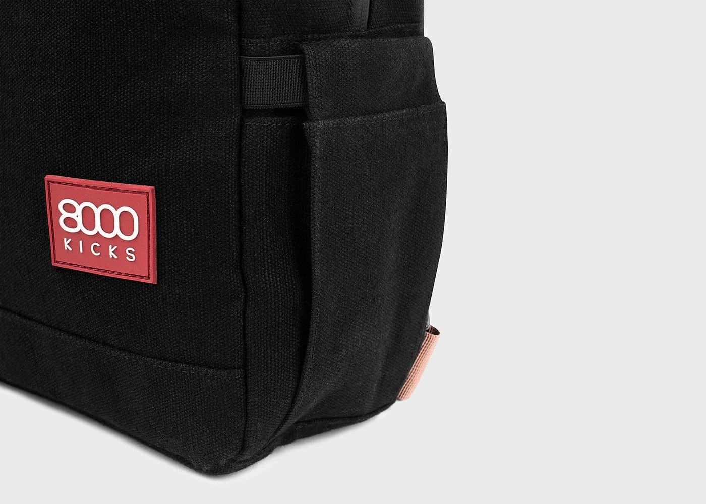 Small Vegan Hemp Backpack | Black