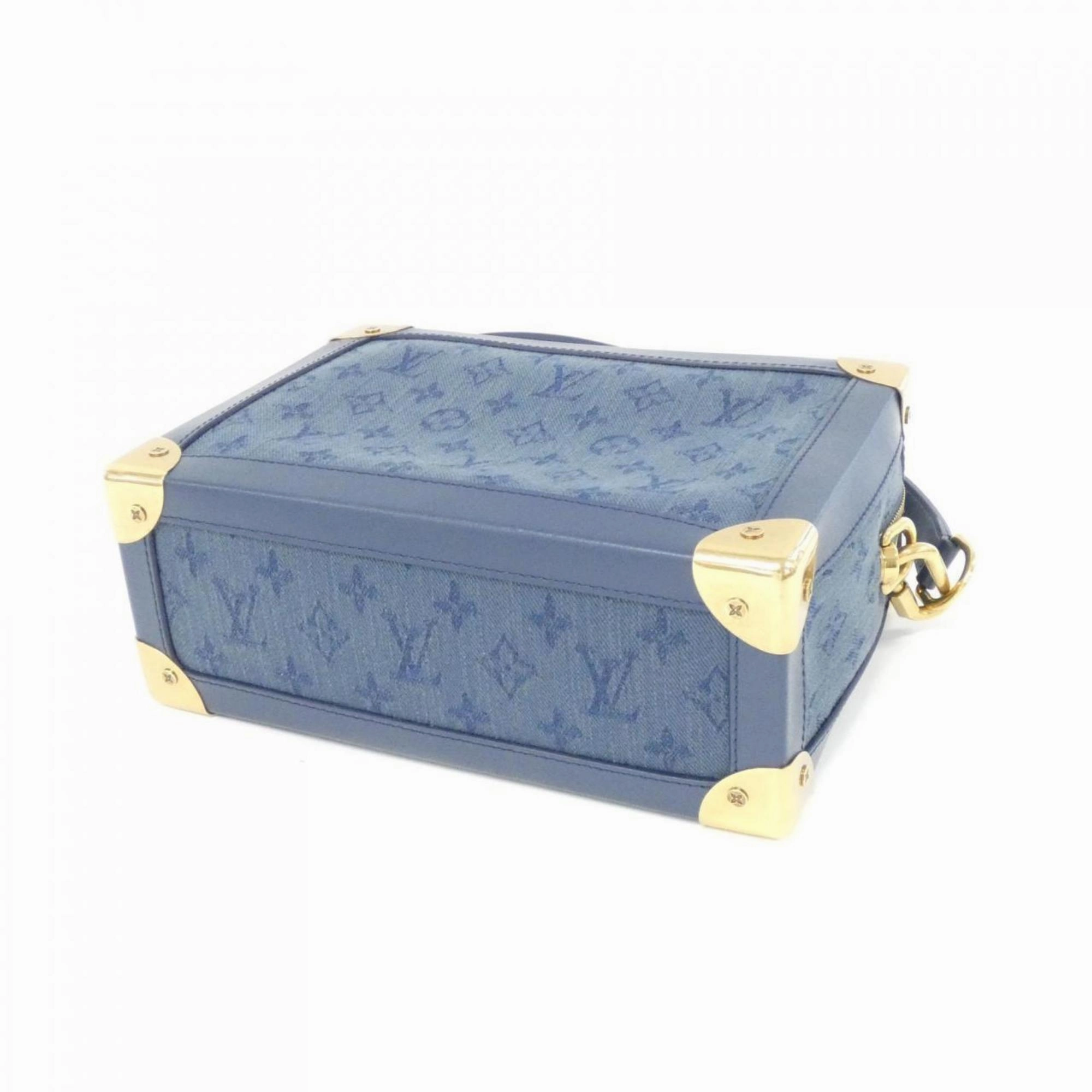 Soft Trunk Denim Shoulder Bag
