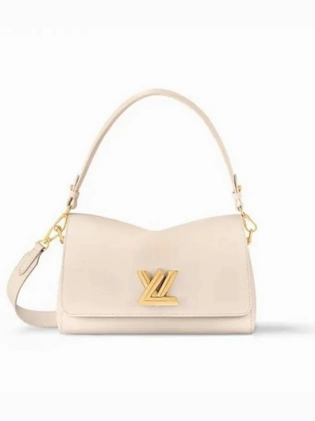 Soft Twist Hand Shoulder Bag Ivory