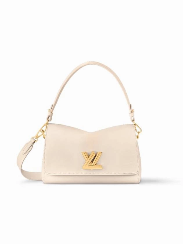 Soft Twist Hand Shoulder Bag Ivory