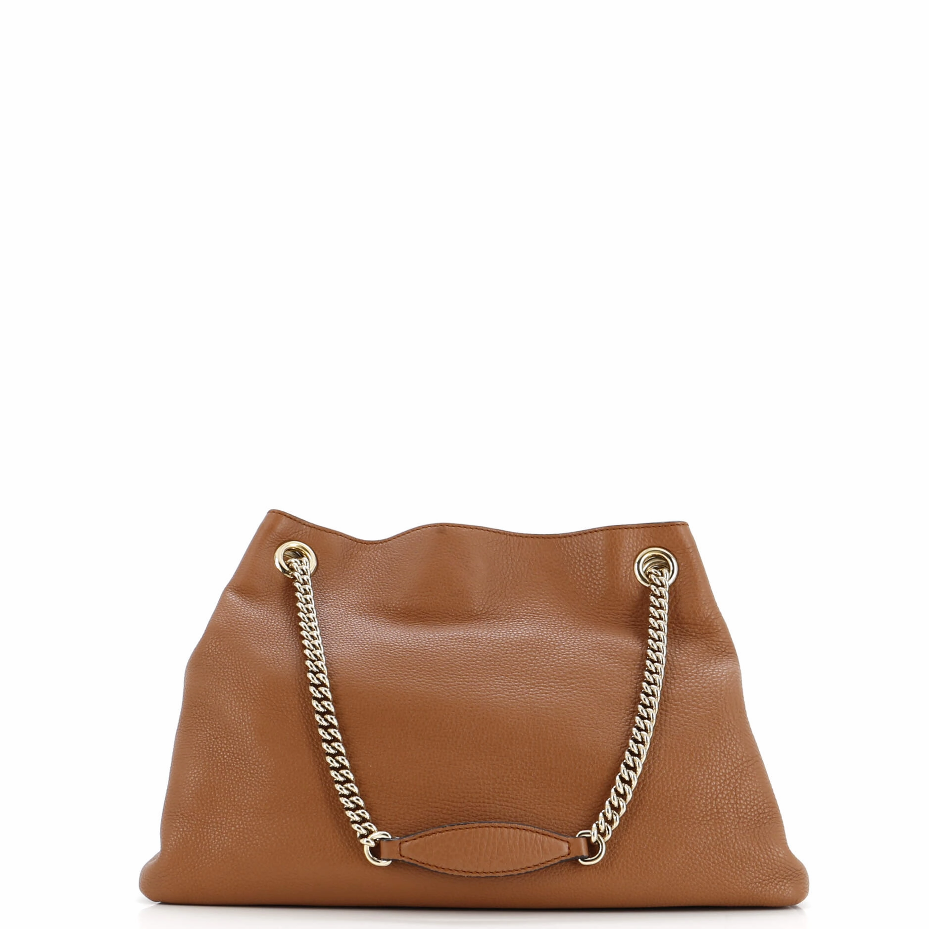Soho Chain Strap Shoulder Bag Leather Medium