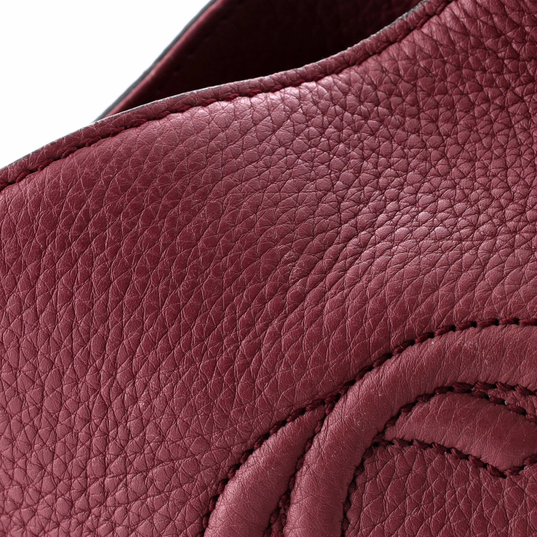 Soho Chain Strap Shoulder Bag Leather Mini