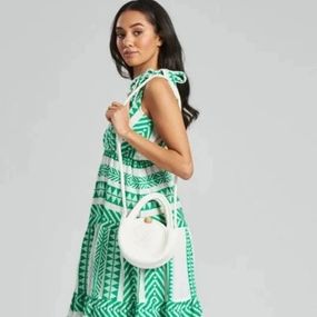 South Beach Mini Rope Bag in White