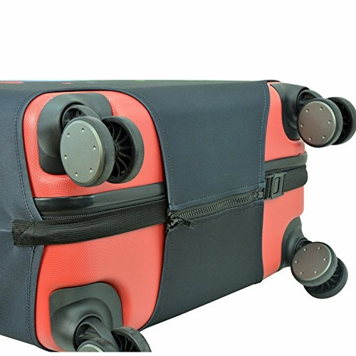 Spandex Luggage Cover for Travel- HoJax Suitcase Protective Bag Cover for Samsonite Delsey Fit