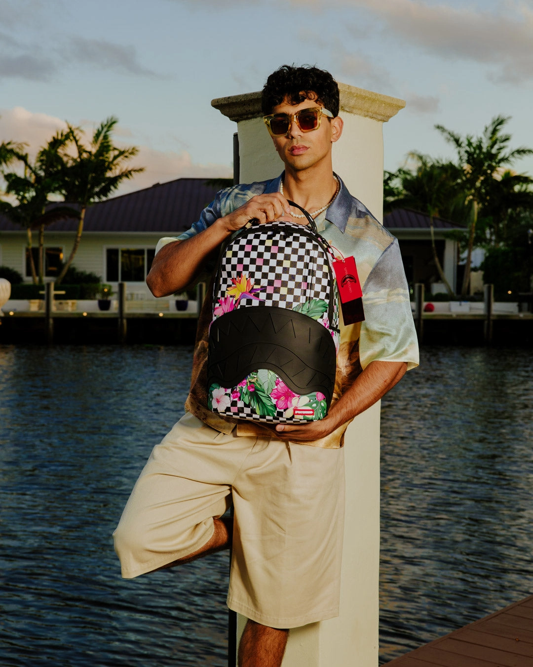 Sprayground Abstract Backpack, Transient Vacation