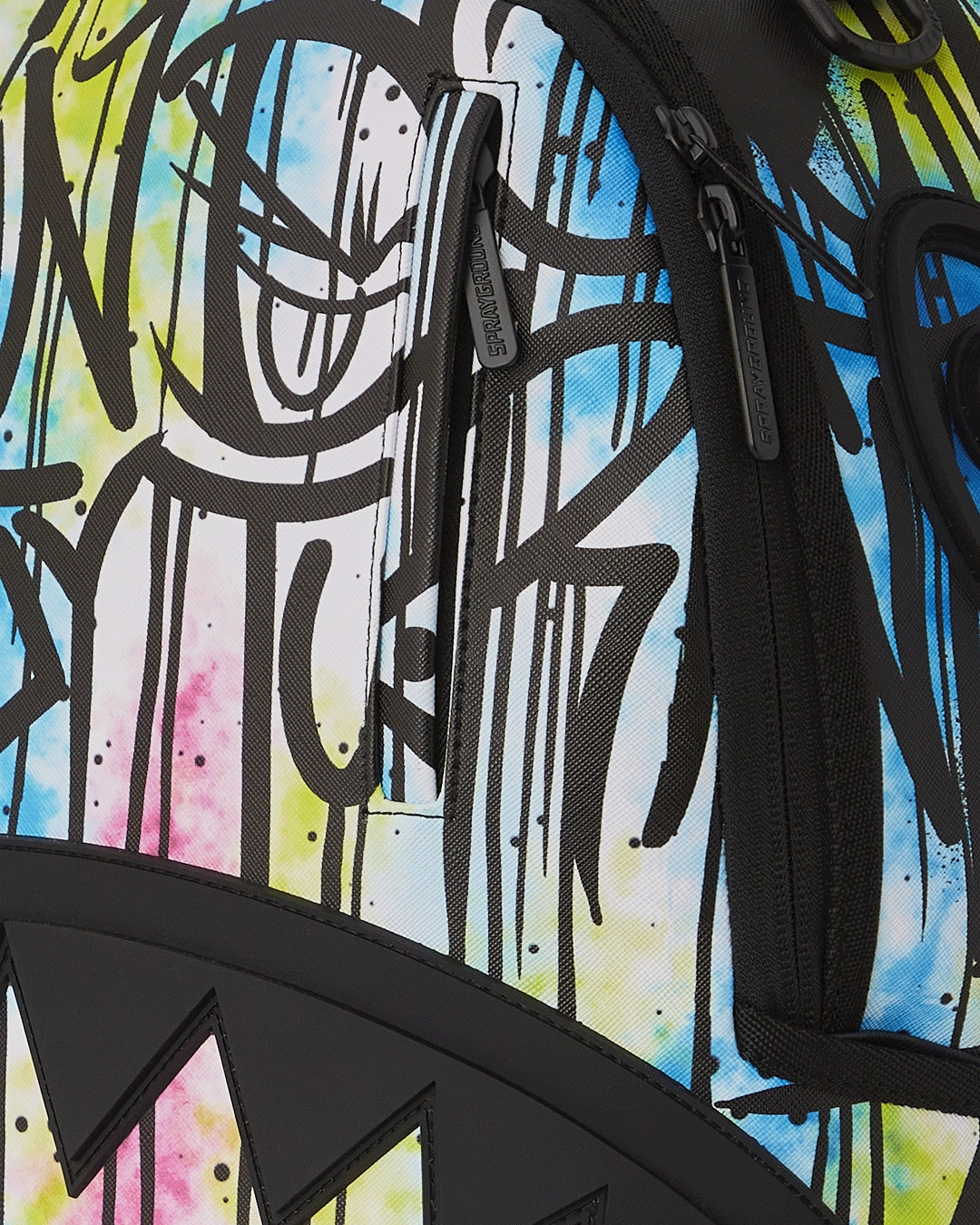 Sprayground DLXSV Backpack (Graffiti Sharkmouth Throws)