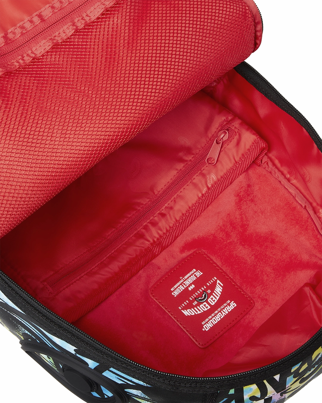Sprayground DLXSV Backpack (Graffiti Sharkmouth Throws)