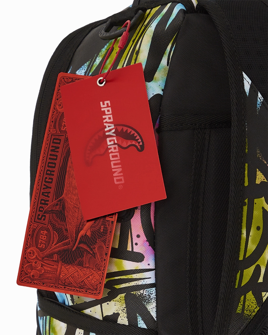 Sprayground DLXSV Backpack (Graffiti Sharkmouth Throws)