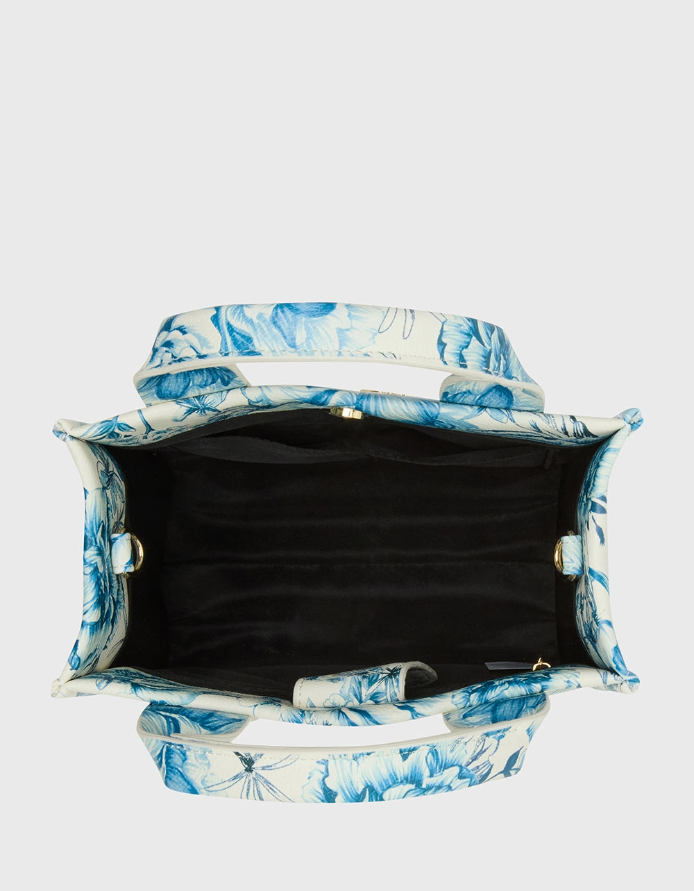 SQUARE MINI TOTE BLUE