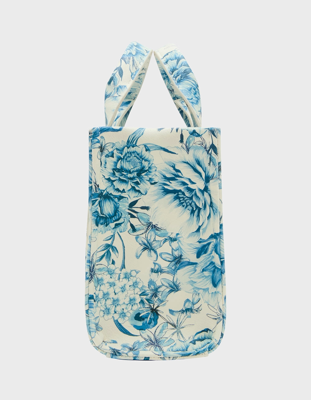 SQUARE MINI TOTE BLUE