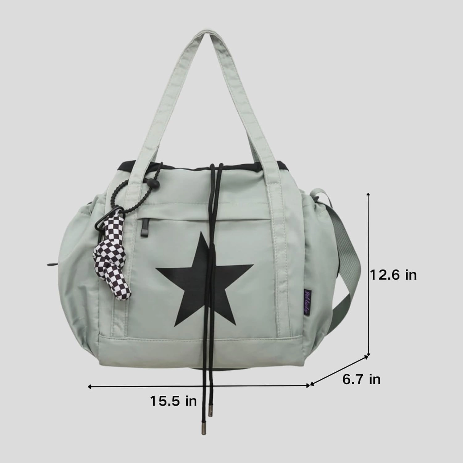 Star Messenger Bag, Vintage Star Tote Bag Y2K, Cute Aesthetic Crossbody Bag For Women, Fashion Shoulder Bag For Travel Bags
