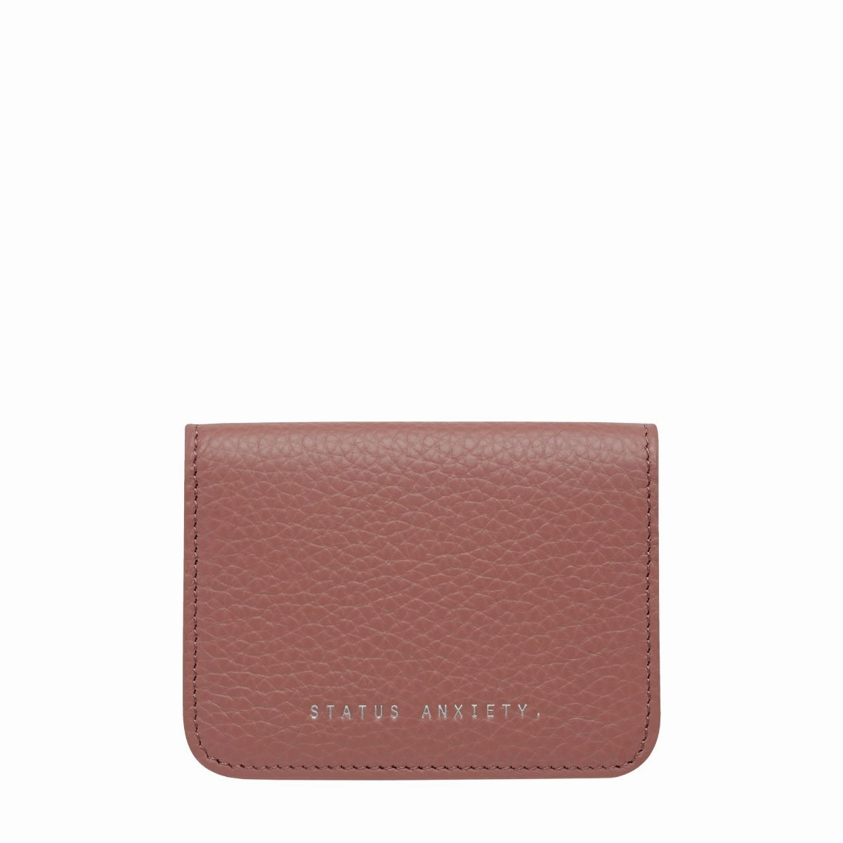 STATUS ANXIETY -  Miles Away Leather Card Holder Wallet