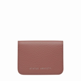 STATUS ANXIETY -  Miles Away Leather Card Holder Wallet