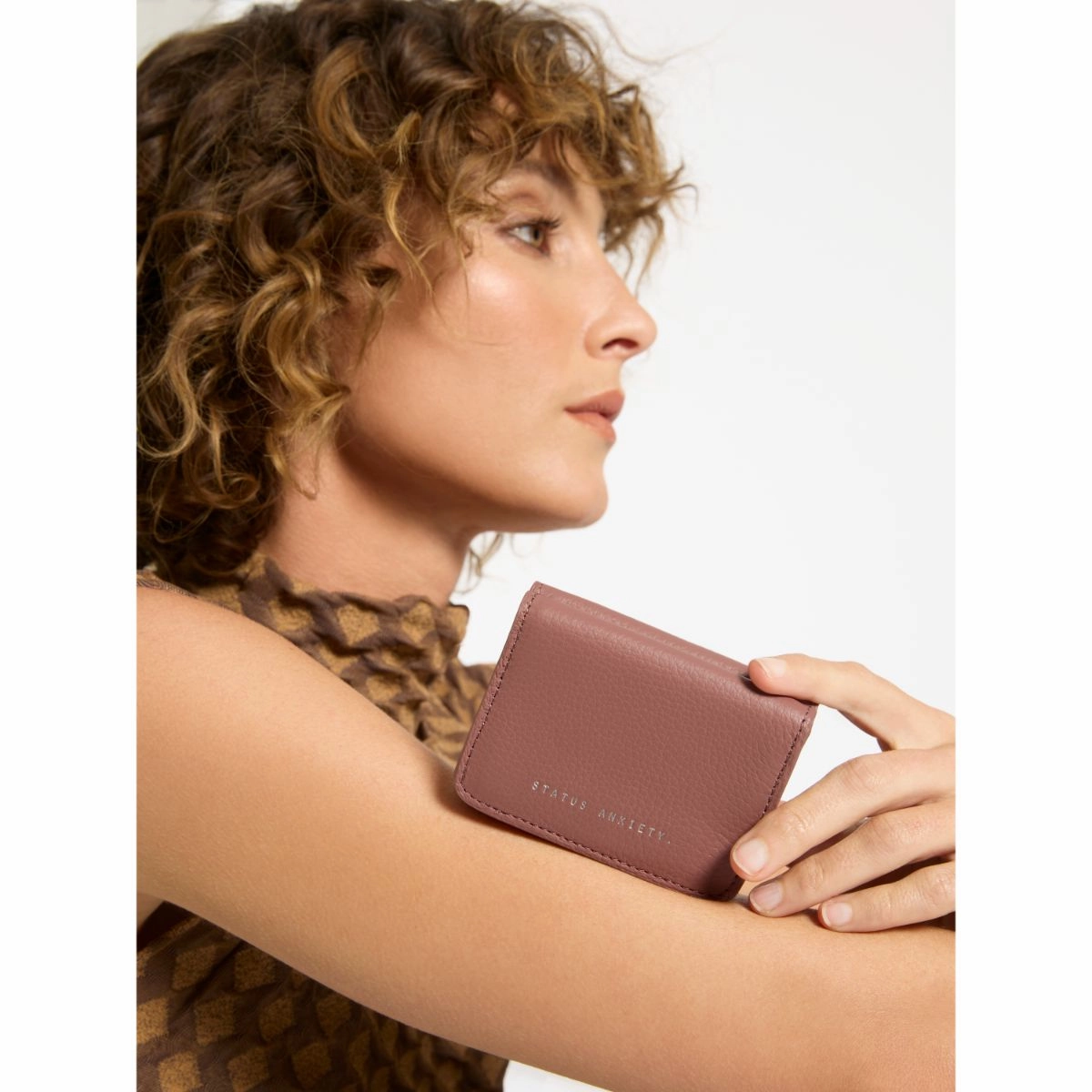 STATUS ANXIETY -  Miles Away Leather Card Holder Wallet