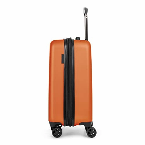 Swiss Mobility - LGA Collection - 3 piece luggage set, Lightweight and resistant hardside equipped with double 360 degree spinner wheels - Made of ABS material - Orange