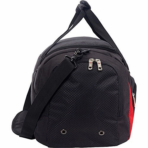 Swissgear Travel Gear 1900 Duffel - Ebags Exclusive (Black/Red)