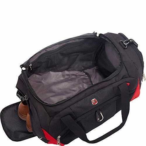 Swissgear Travel Gear 1900 Duffel - Ebags Exclusive (Black/Red)