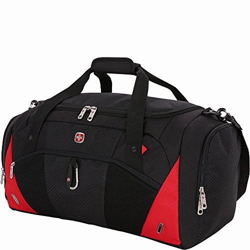 Swissgear Travel Gear 1900 Duffel - Ebags Exclusive (Black/Red)