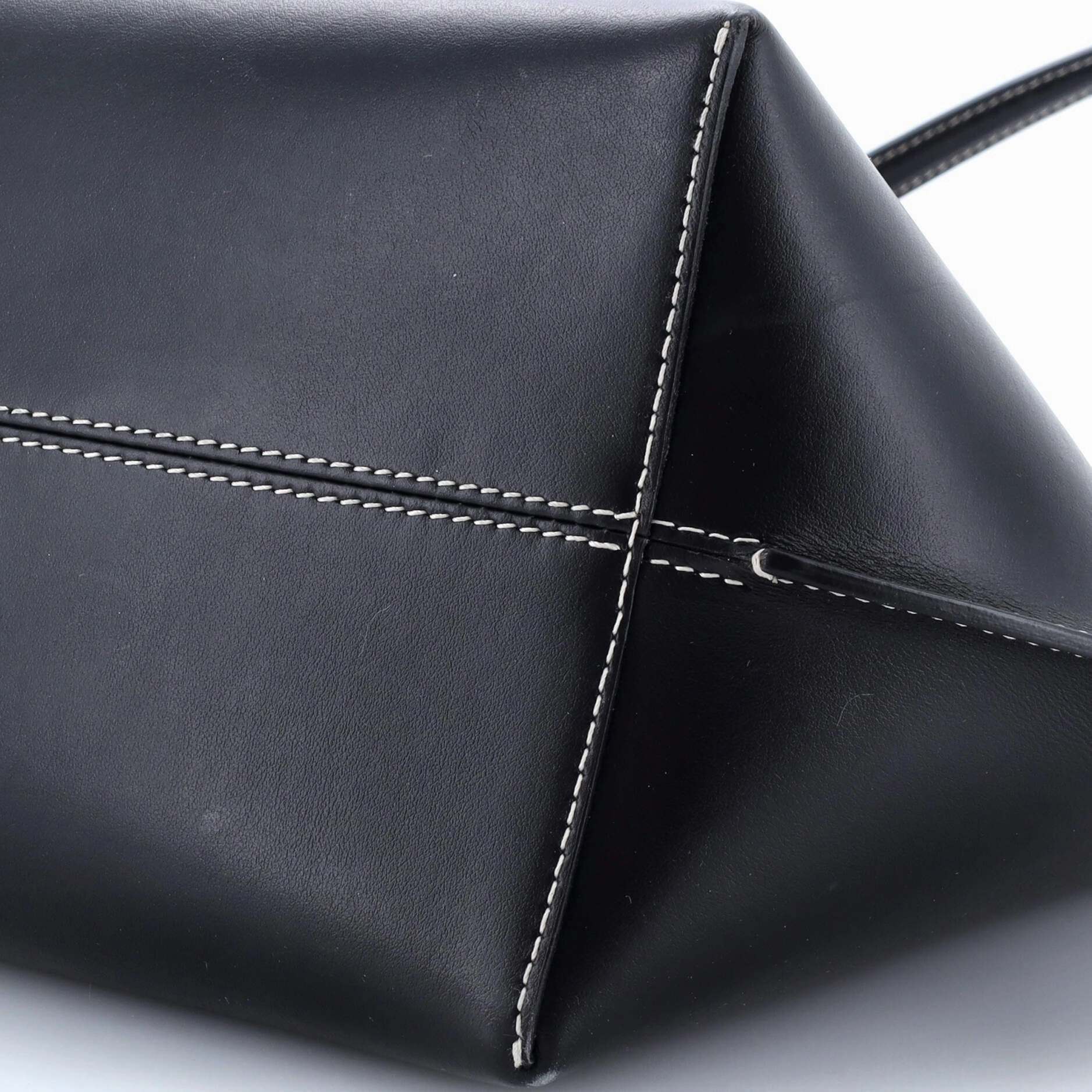 TB Monogram Motif Tote Leather Medium