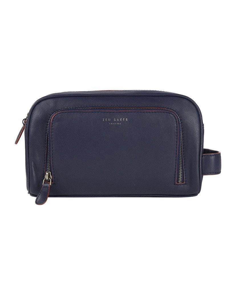 Ted Baker Dotstop Leather Toiletry Bag