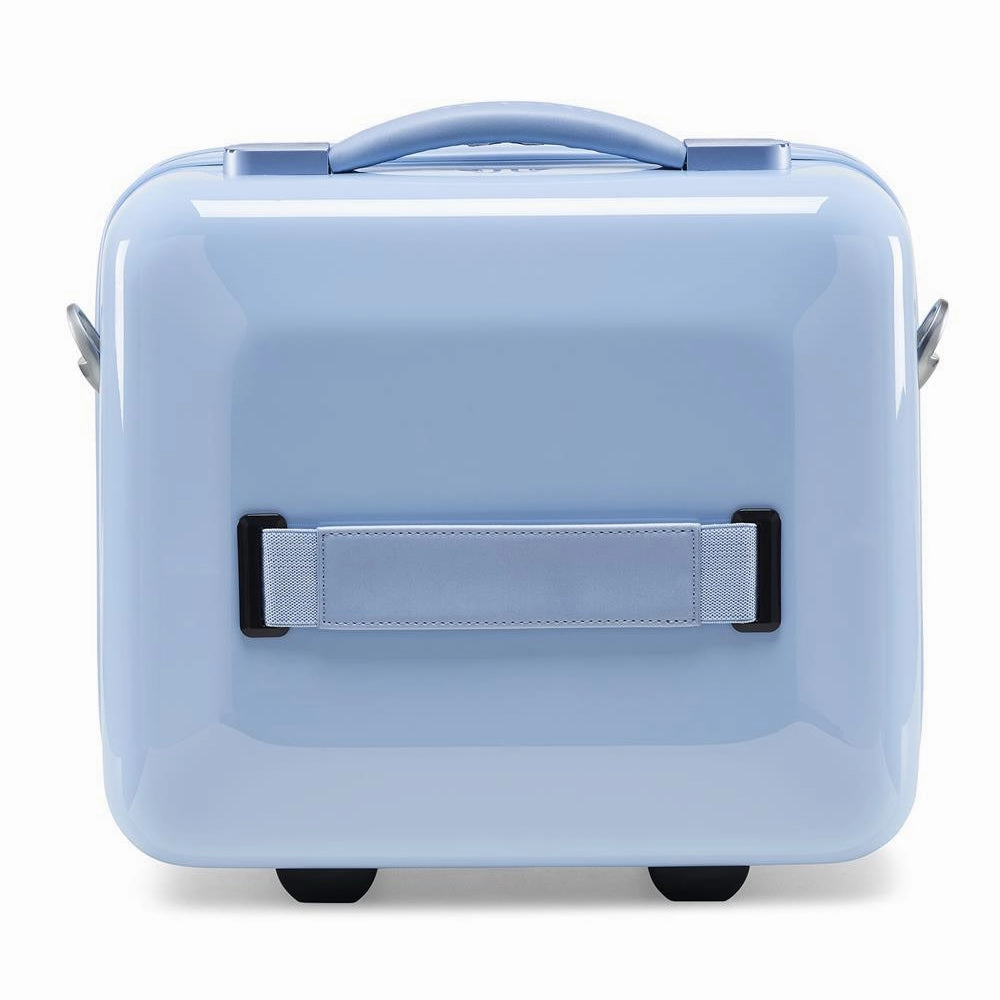 Ted Baker Take Flight Blue Landscape Cosmetic Case Vanity Blue