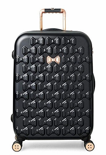 Ted Baker Women'S Beau Collection Medium Hardside Spinner (Black)