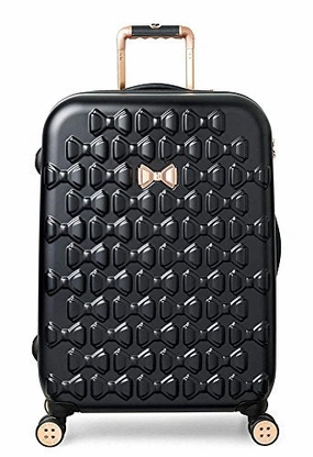 Ted Baker Women'S Beau Collection Medium Hardside Spinner (Black)