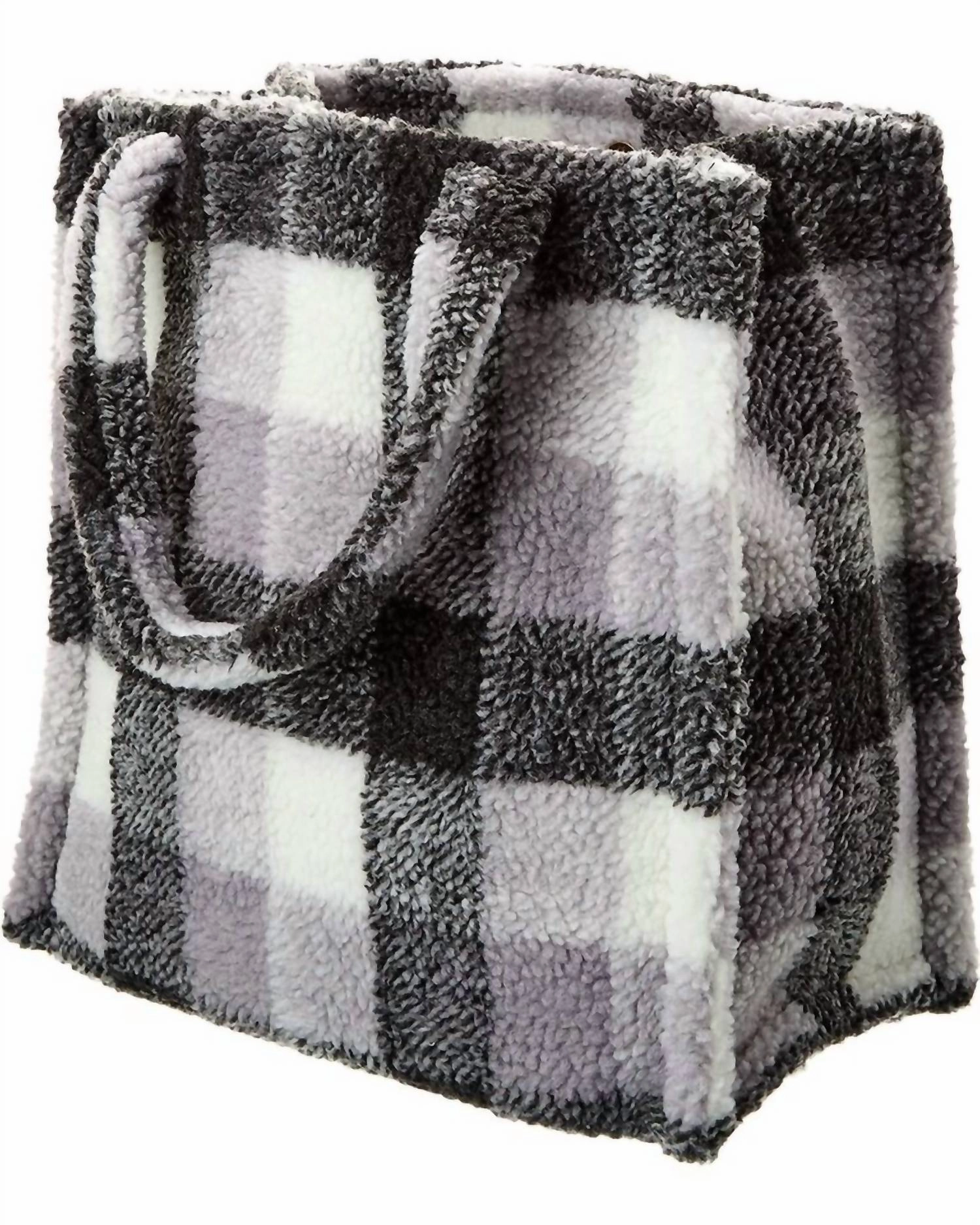 Teddy Tote Check In Grey