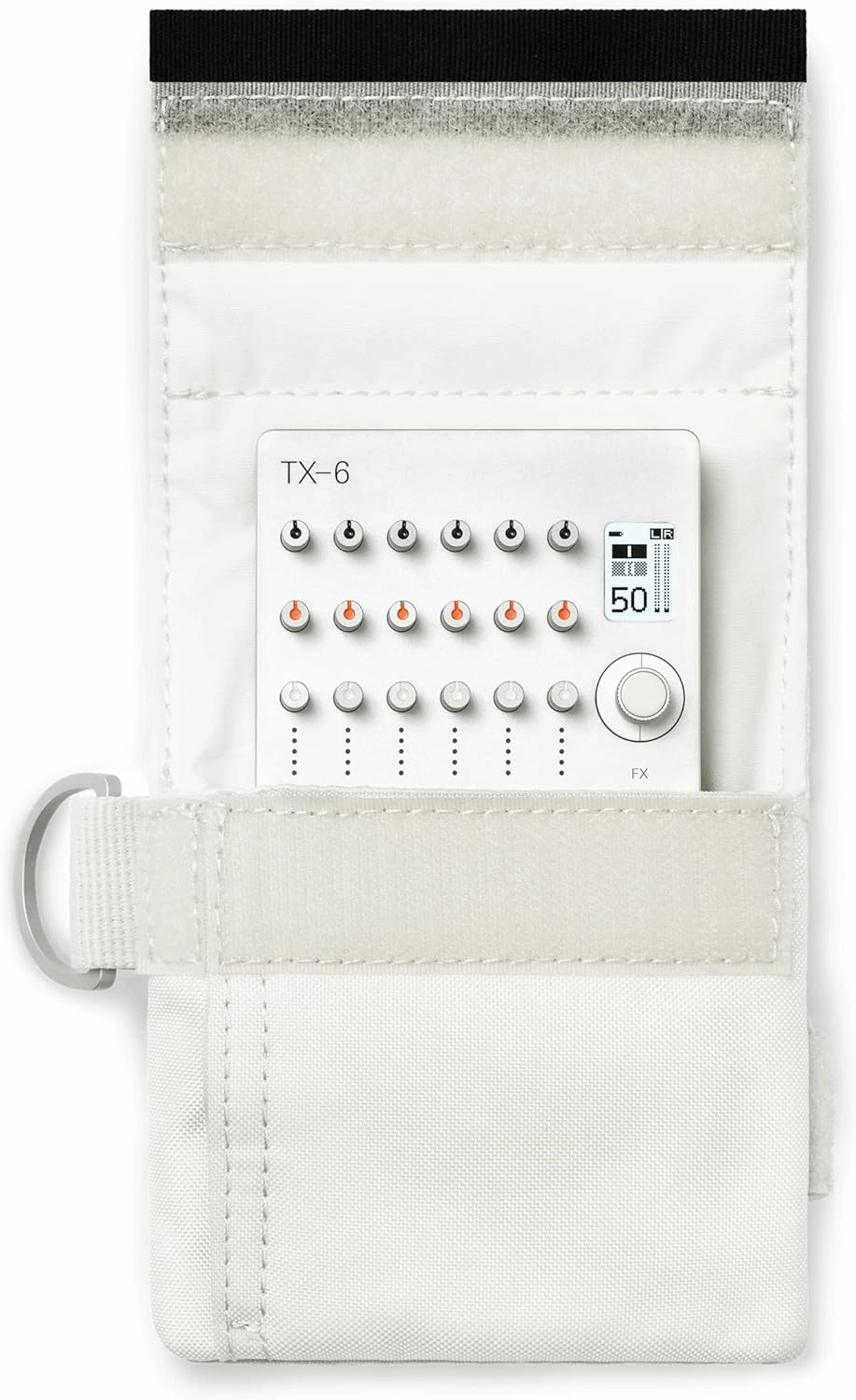 teenage engineering Field Small Bag with Front Pocket for Cables and Hook-and-Loop Straps, Tear and Abrasion Resistant, Water-Repellent, fits TX6, CM15, or TP7