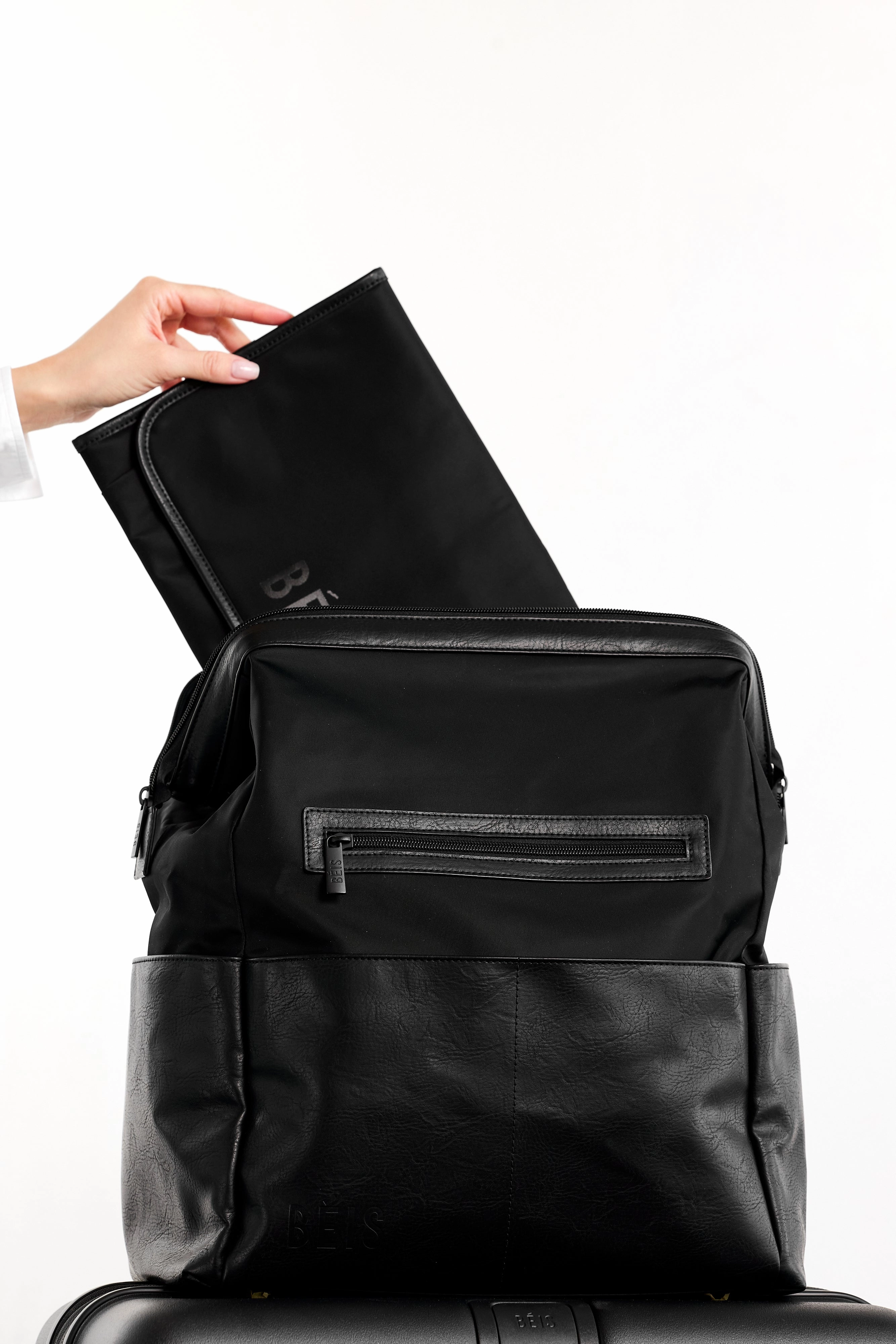 The Backpack Diaper Bag in Black