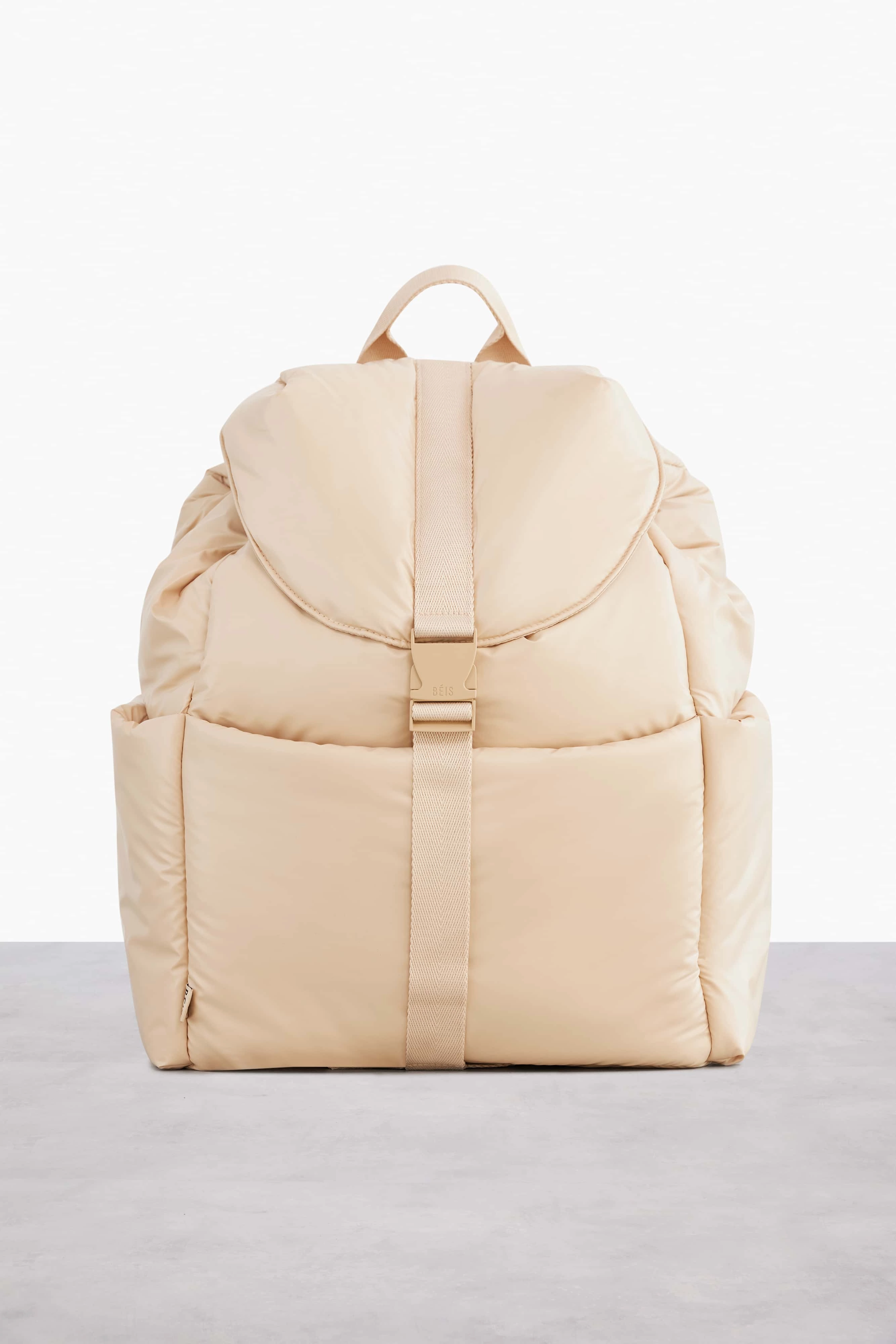 The Cargo Backpack in Beige