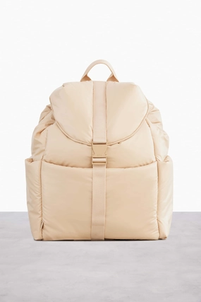 The Cargo Backpack in Beige