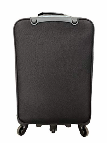 The Dance Angel Suitcase Carry-On Purple and Black"Purple Reign" (Rolling Dance Bag With Costume