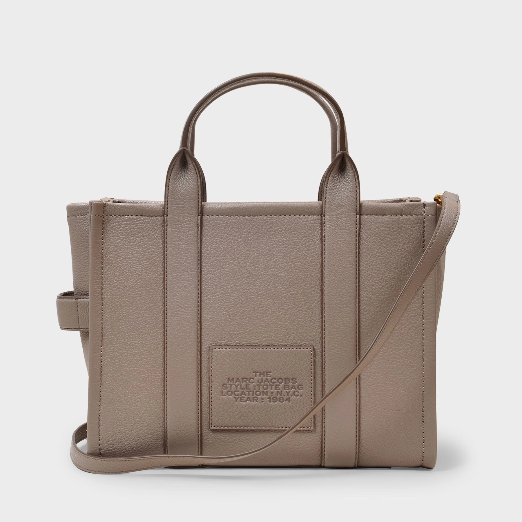 The Medium Tote Bag - Marc Jacobs -  Cement - Leather
