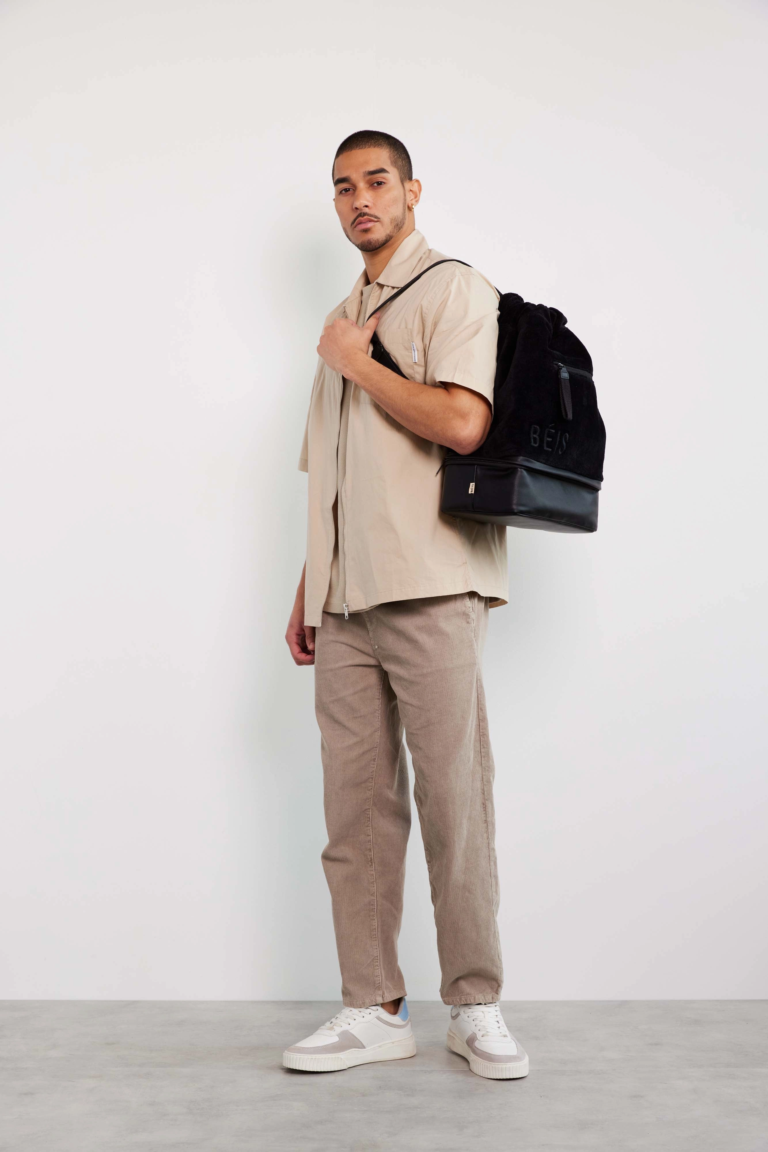 The Terry Backpack Cooler in Black