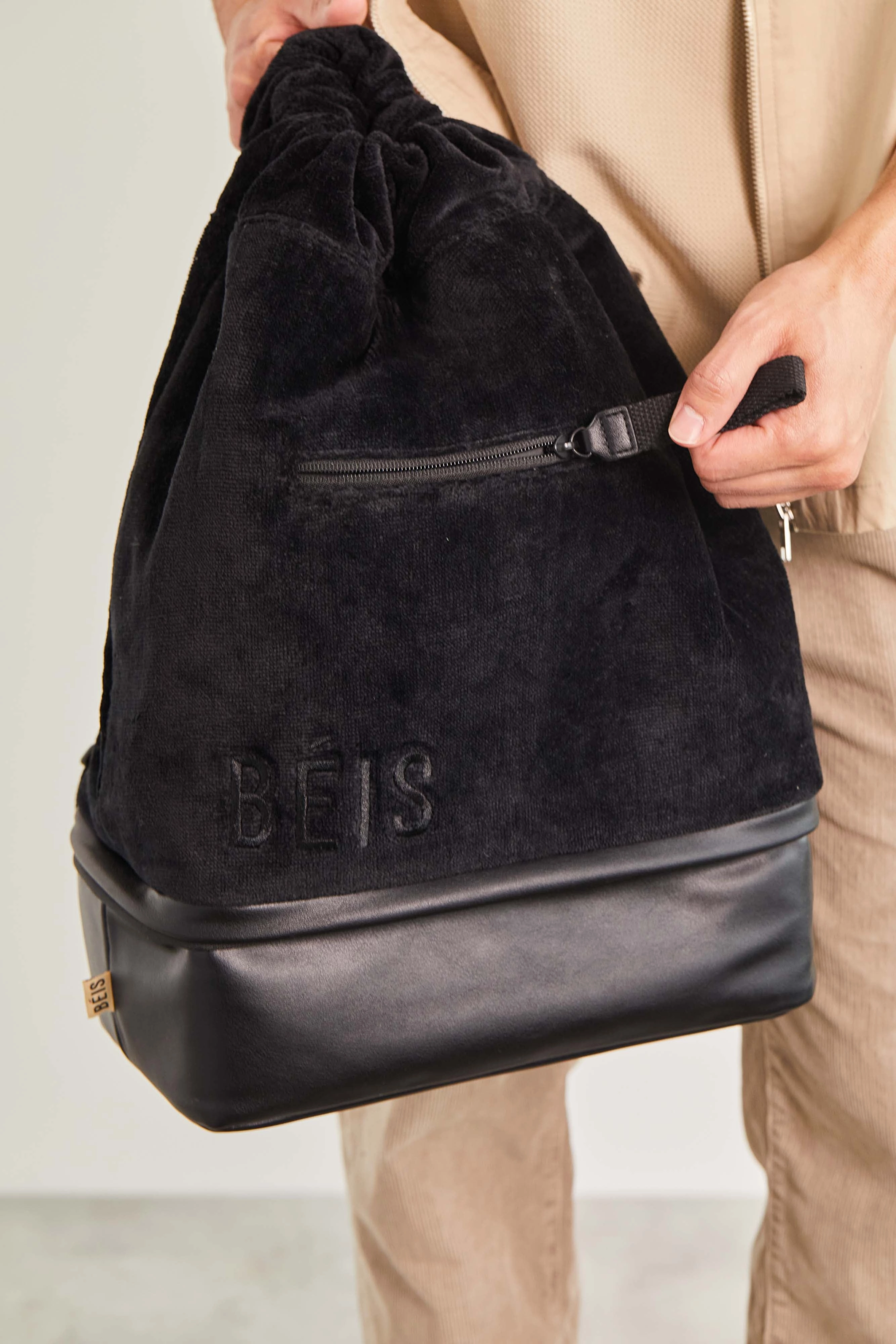 The Terry Backpack Cooler in Black