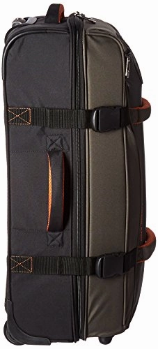 Timberland Luggage Twin Mountain 26 Inch Wheeled Duffle, Burnt Olive/Burnt Orange, One Size