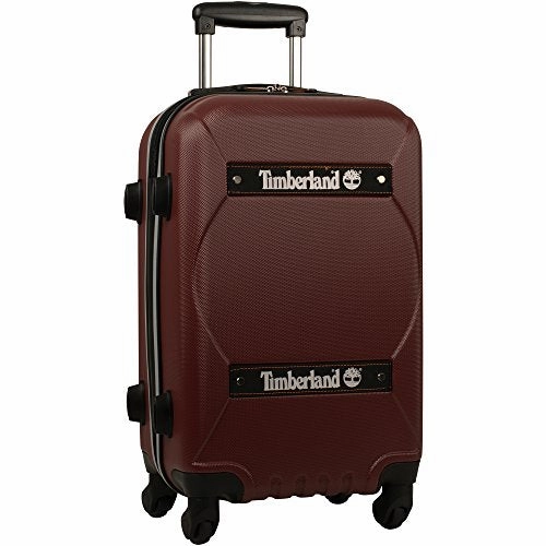 Timberland Shelburne Expandable Three Piece Hardside Luggage Set (21In/24In/28In), Chocolate