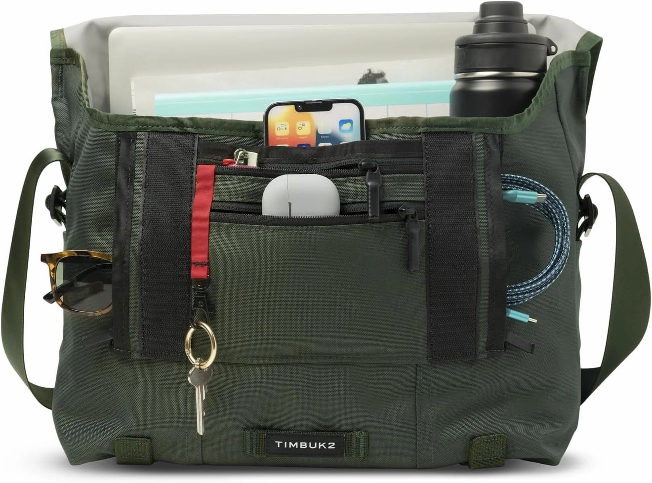 Timbuk2 Classic Messenger Bag - Durable, Water-Resistant, fits 13", 15", 17" Laptop