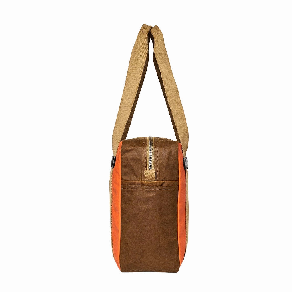 Tin Cloth Zipper Tote Bag