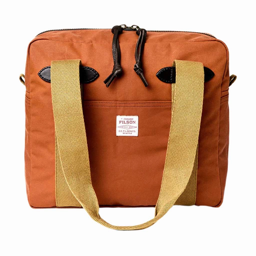 Tin Cloth Zipper Tote Bag