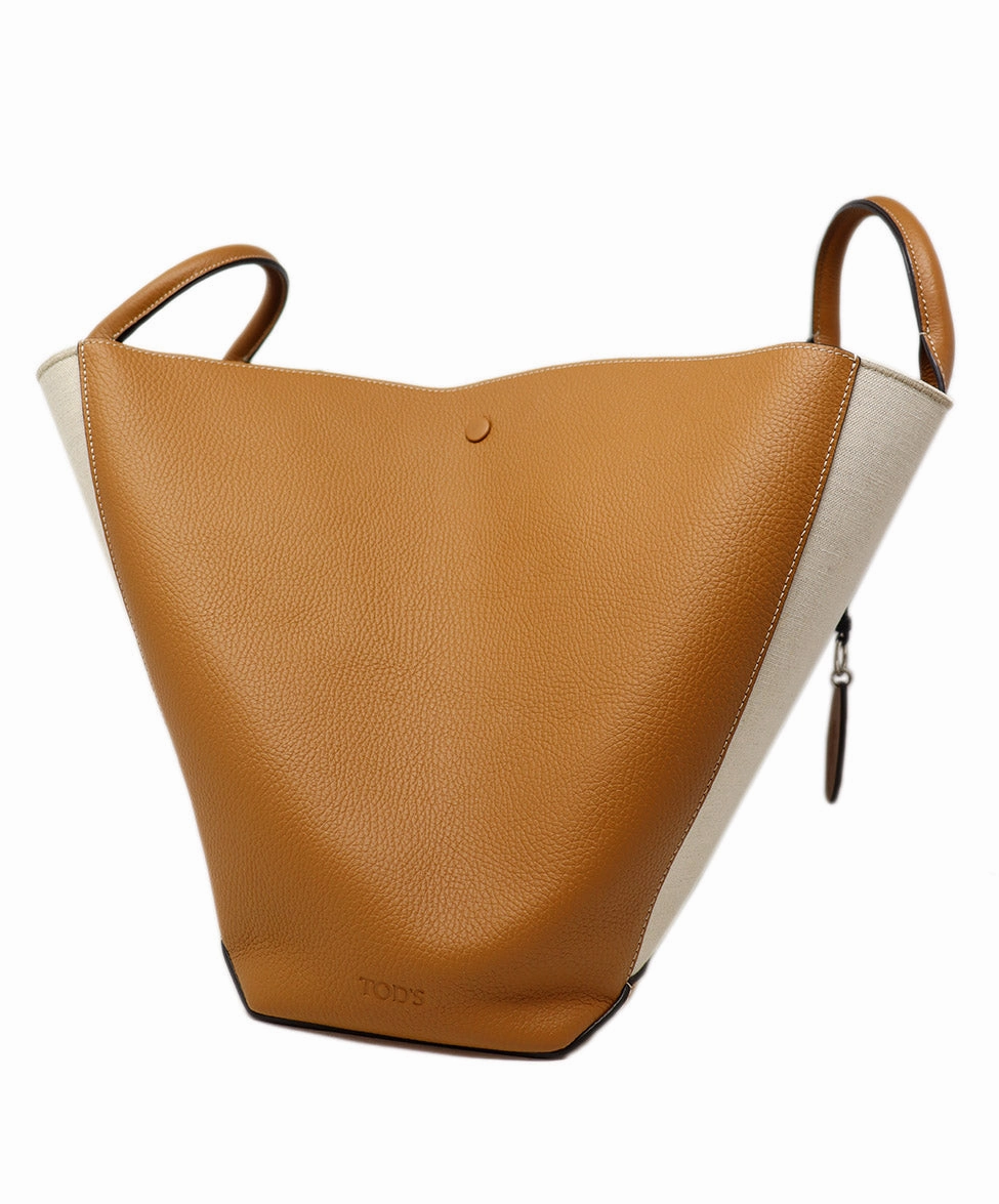 Tod's Canvas Large Double Up Bag