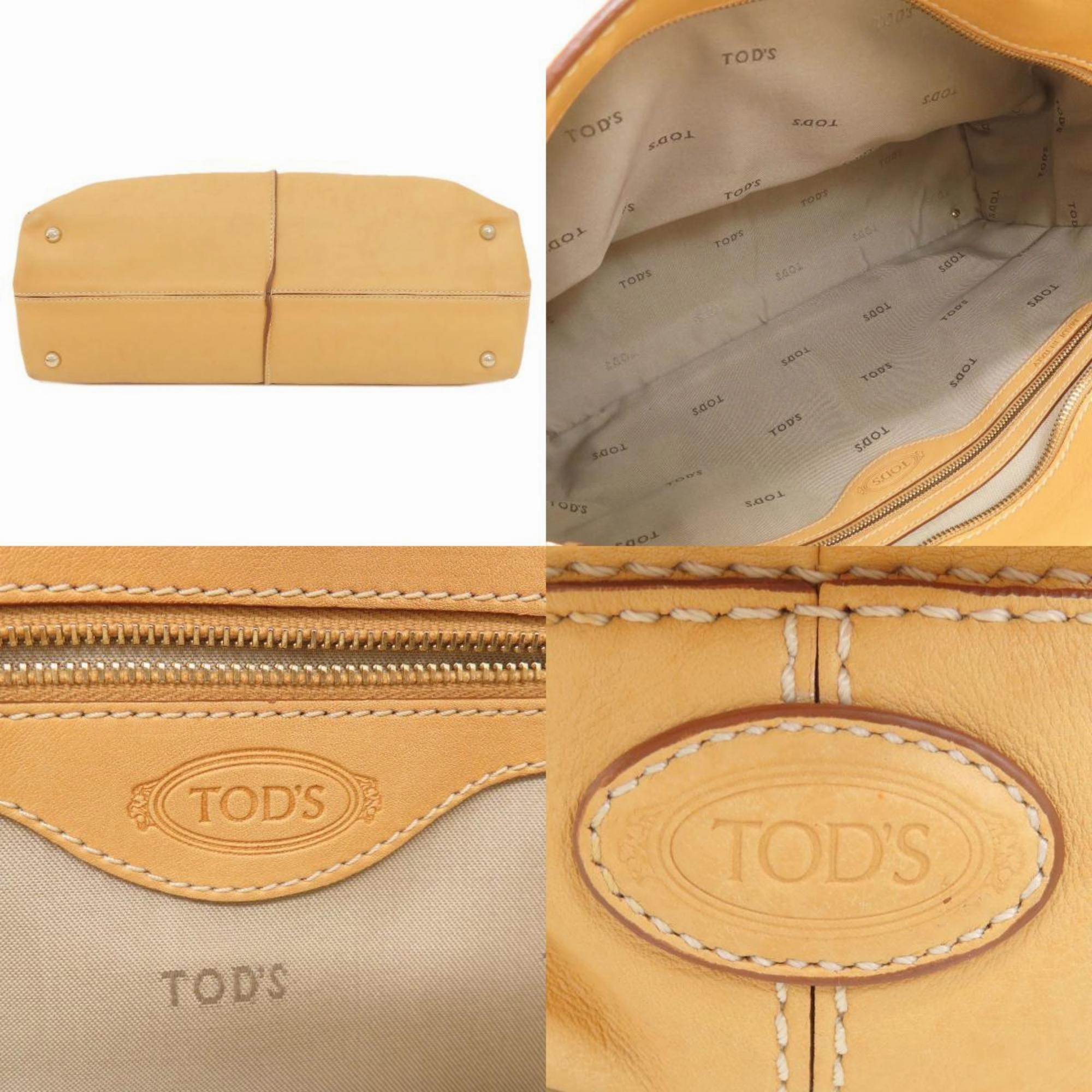 Tod's  Leather Tote Bag (Pre-Owned)