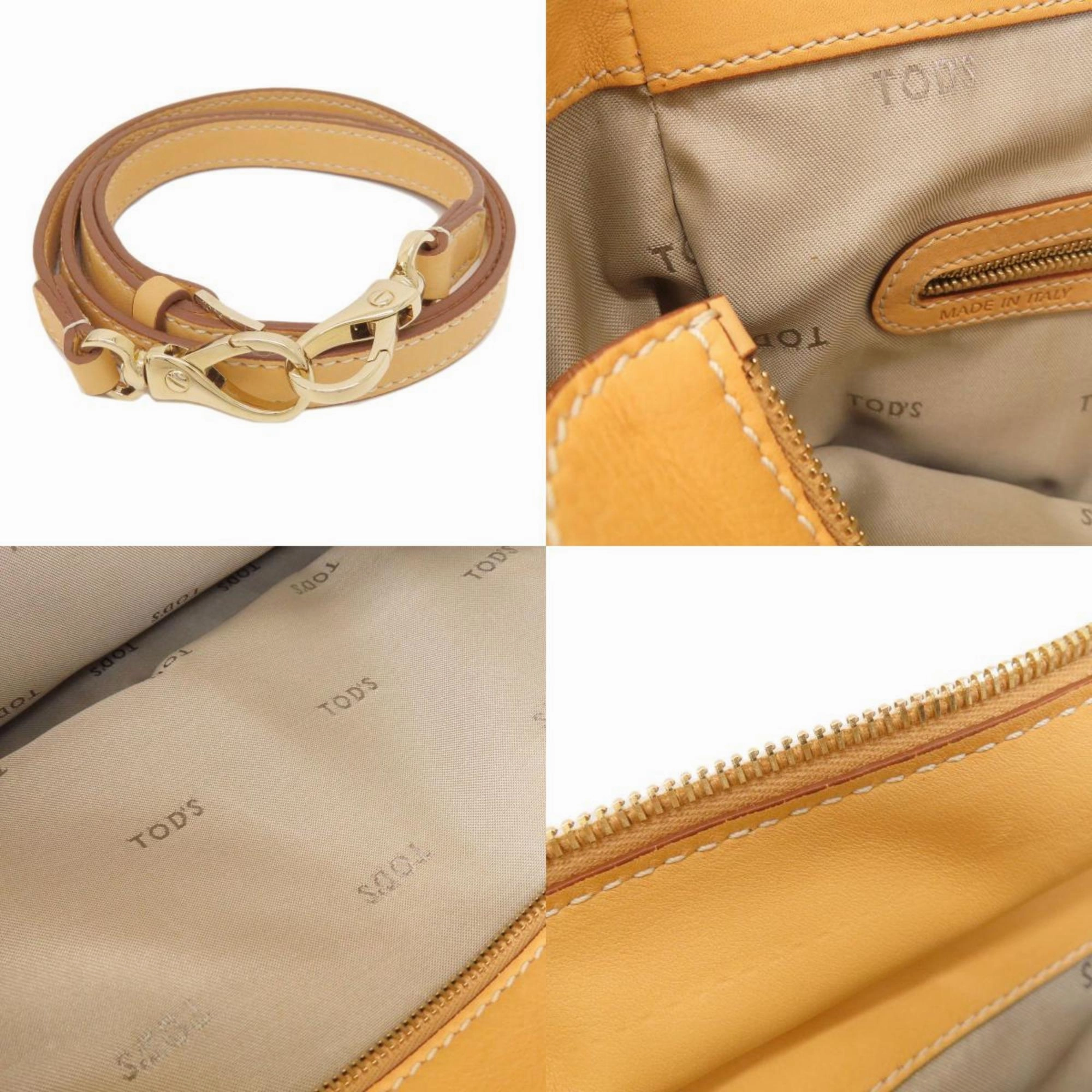 Tod's  Leather Tote Bag (Pre-Owned)