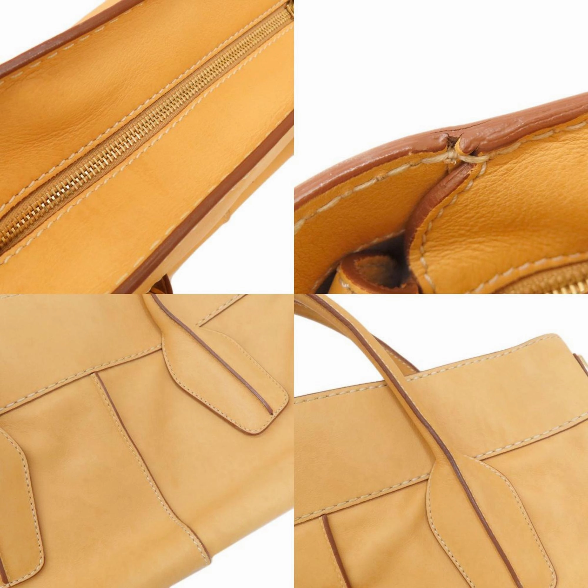 Tod's  Leather Tote Bag (Pre-Owned)