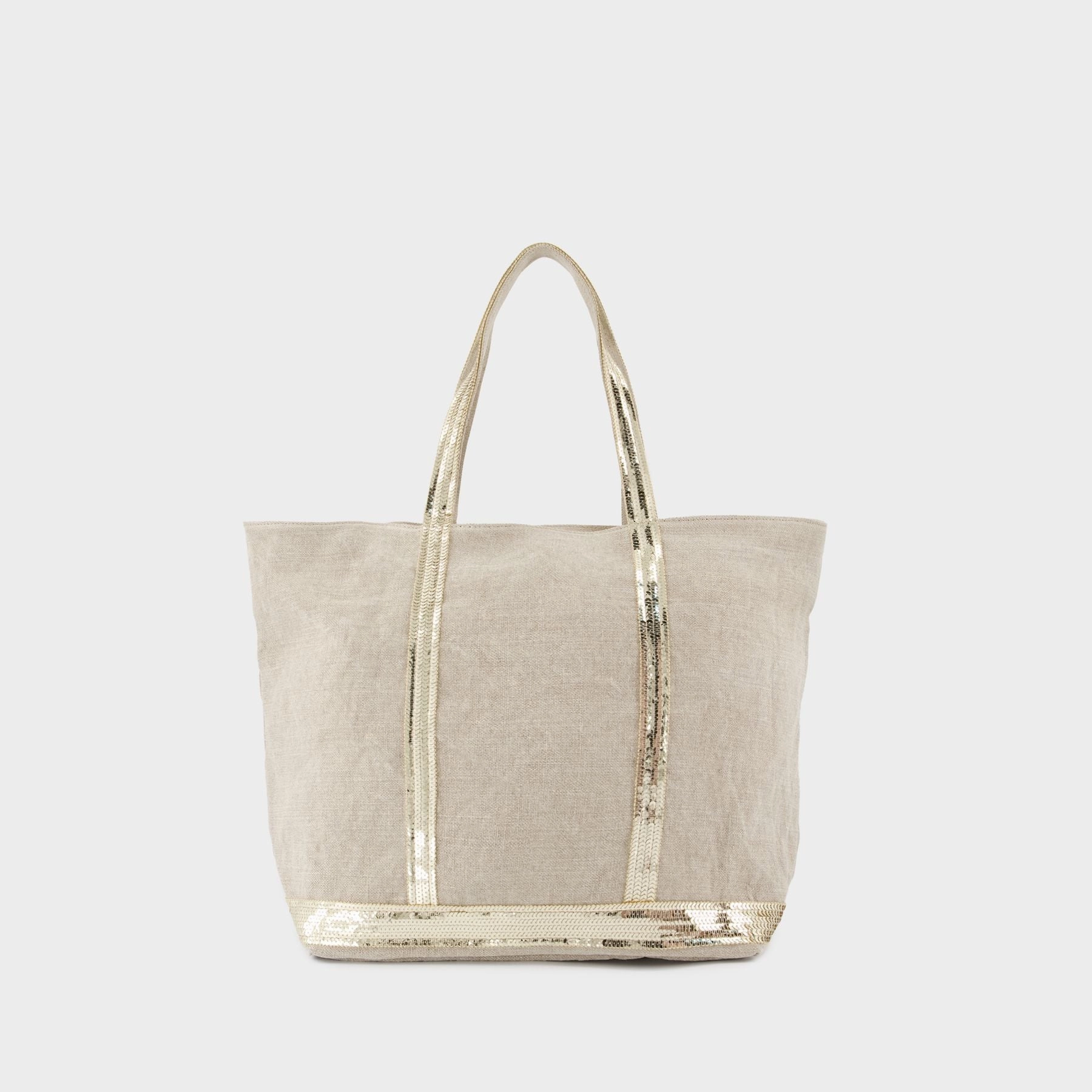 Tote Bag L - Vanessa Bruno - Linen - Sand