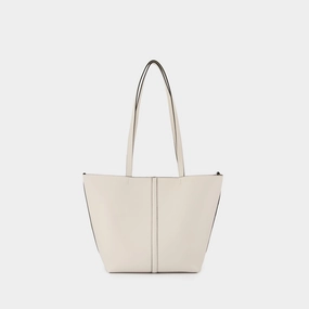 Tote Pm Shopper Bag - Vanessa Bruno - Leather - White