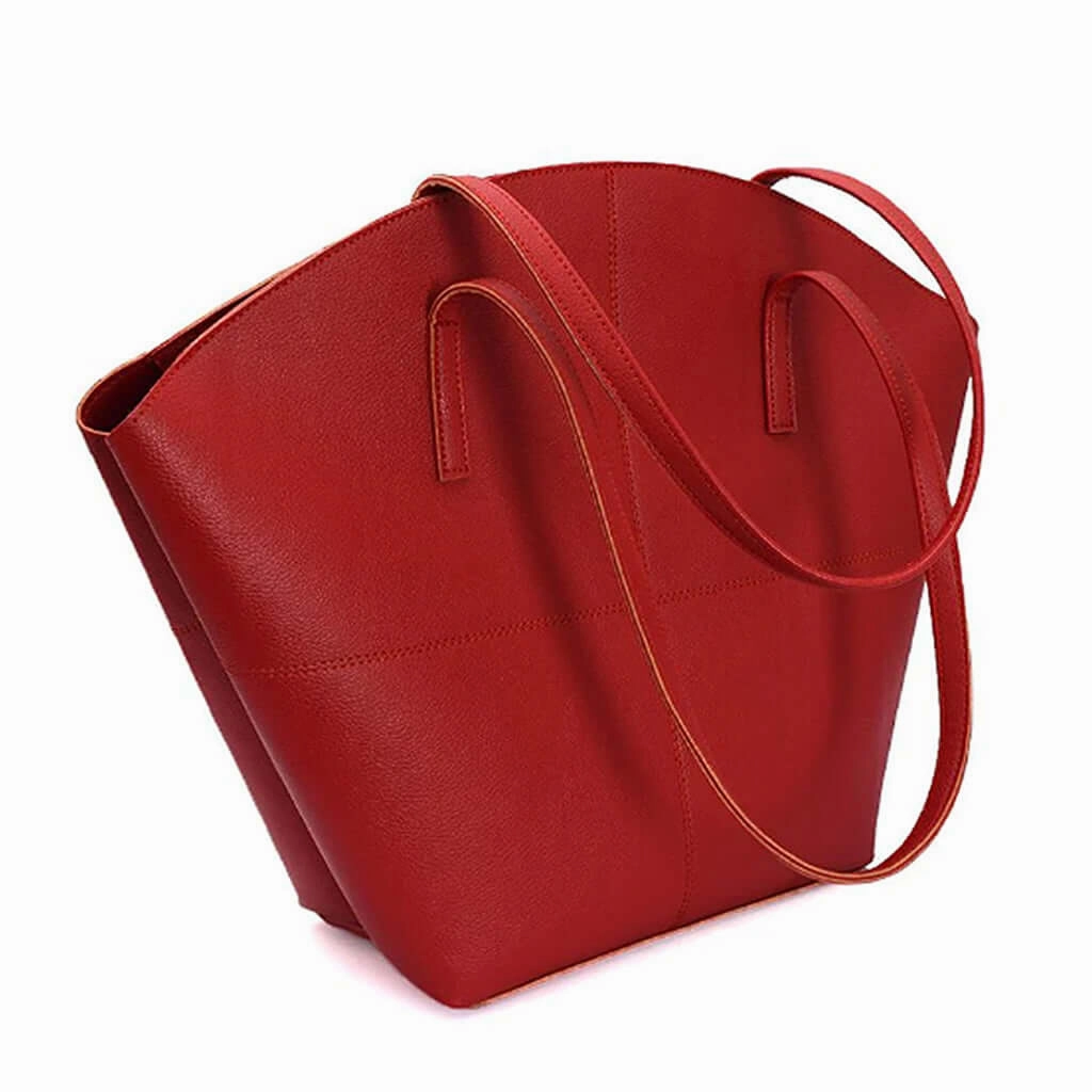 TOTE SHOULDER RED
