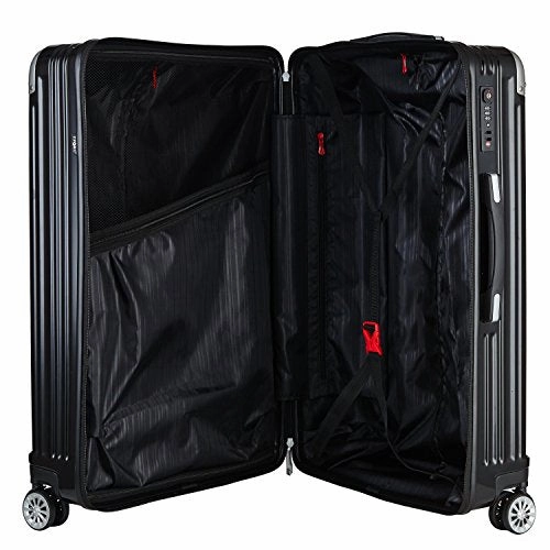 TPRC 20" "Nurmi Collection" Premium 8-Wheel Carry-On Luggage with TSA Lock System