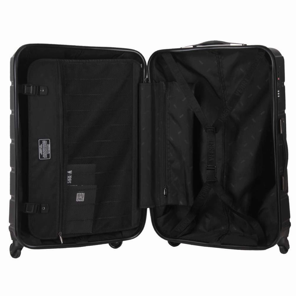 Travel Boarding Case, Universal Wheel Abs Zipper, Travel Outdoor Boarding Case Gift Gift Box Travel Air Travel Case, Silver, 20 inch